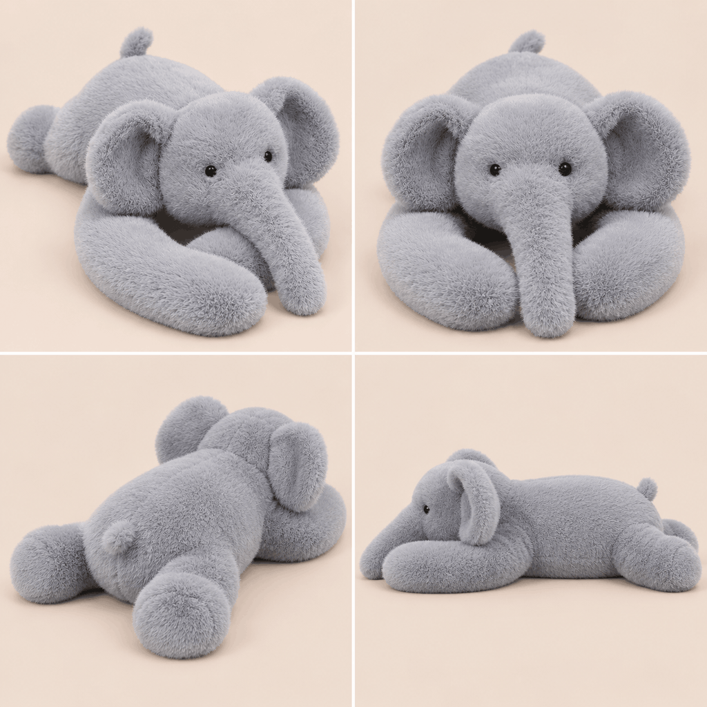 PelucheLesteeElephantmultiangles