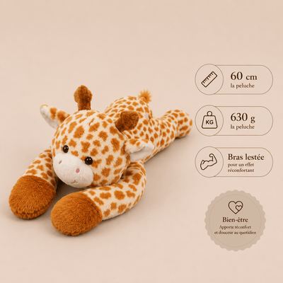 Peluche Lestée Girafe