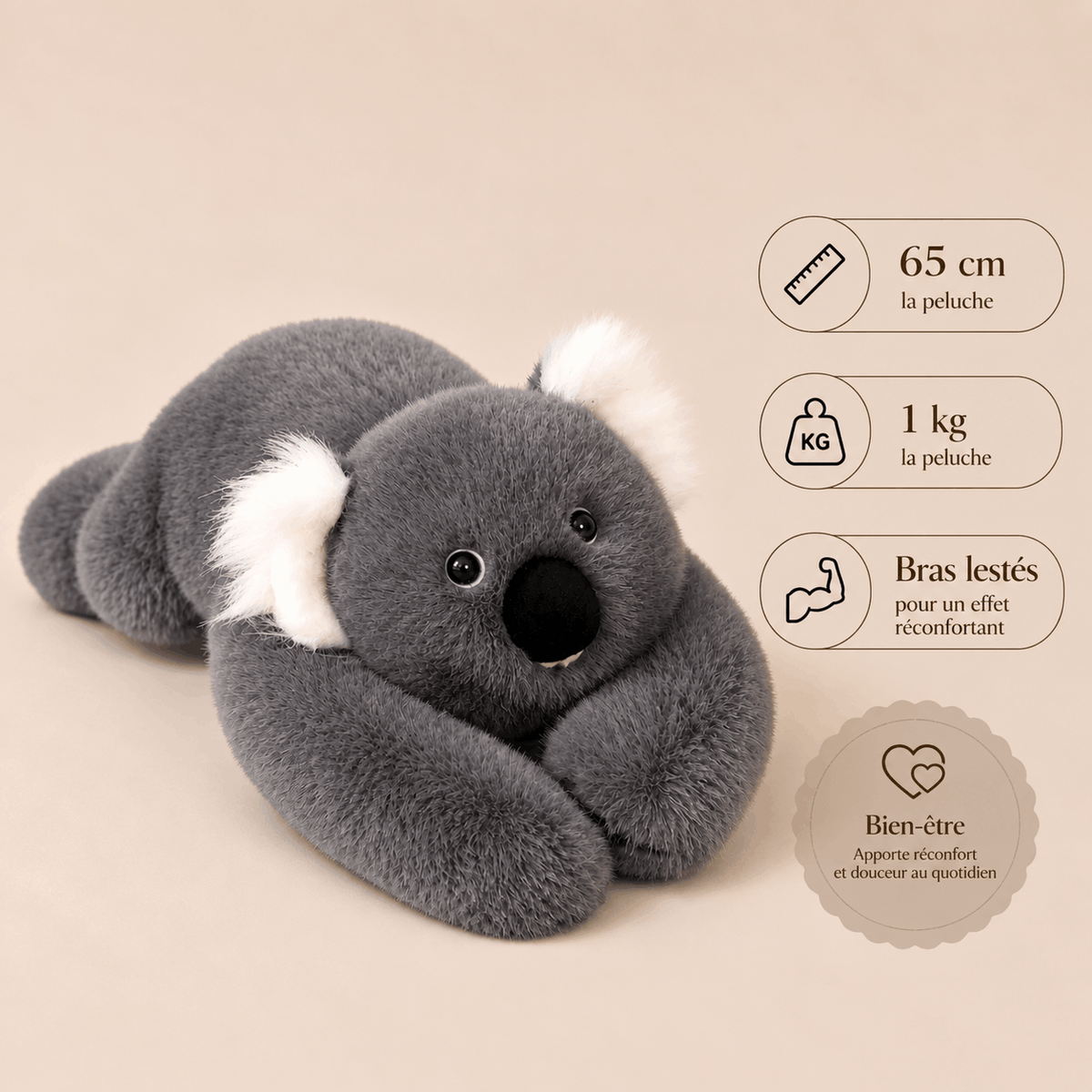Peluche Lestée Koala