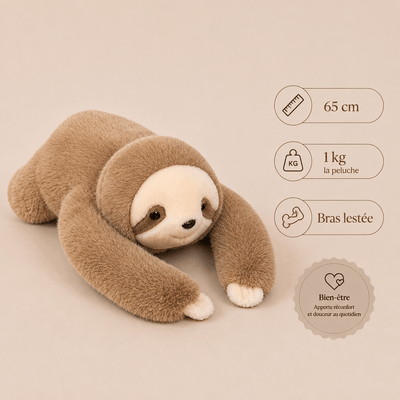 Peluche Lestée Paresseux