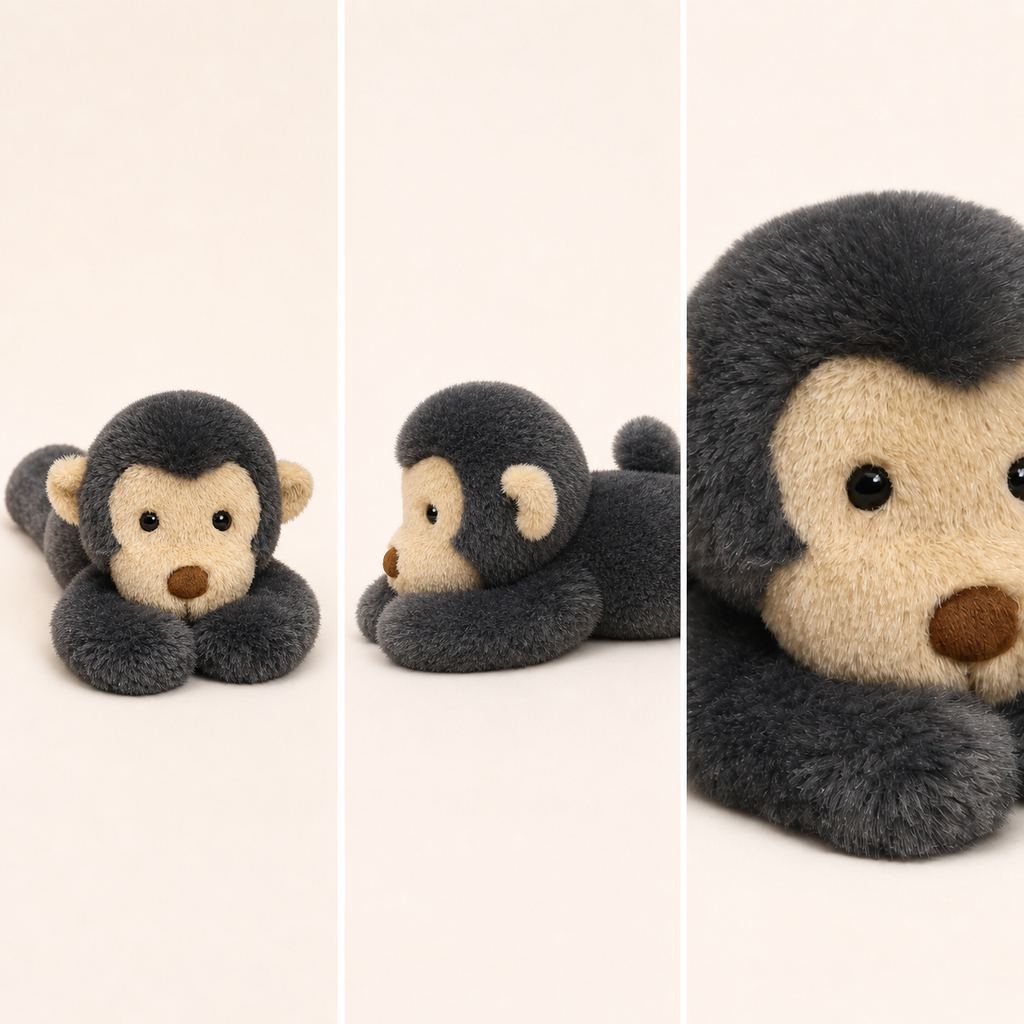 Peluche Singe Noir