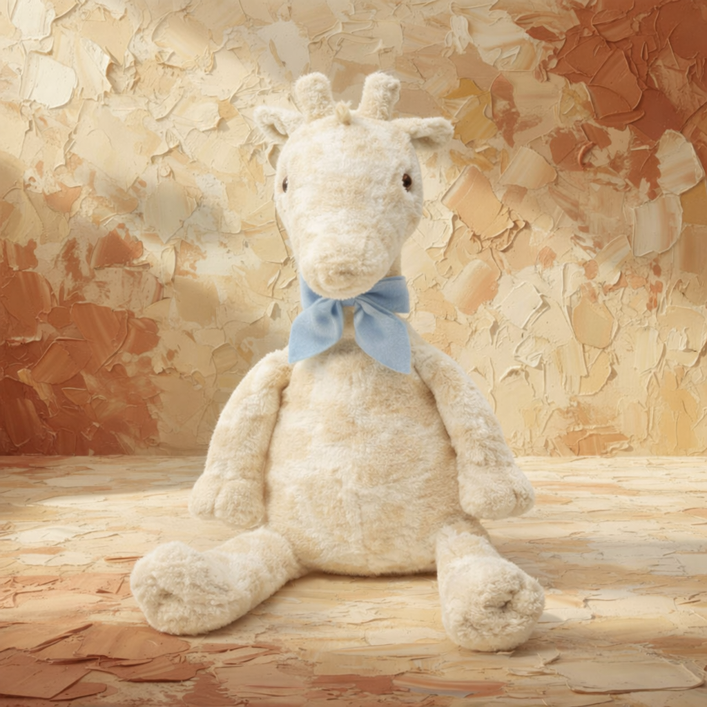 Peluche Girafe Blanche