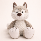 Doudou Loup Gris
