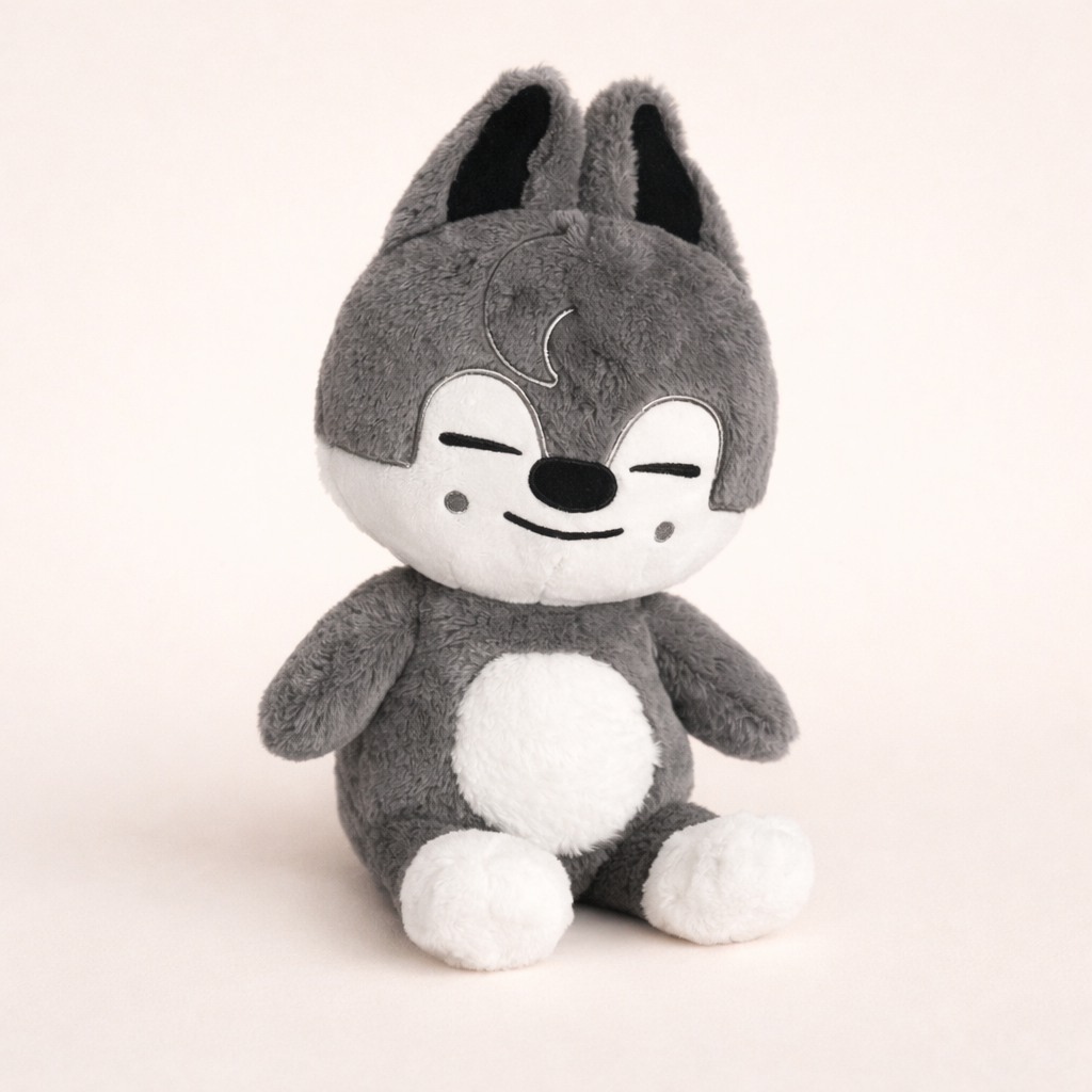 Peluche Loup Kawaii