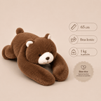 Peluche Ours Lestée - Marron