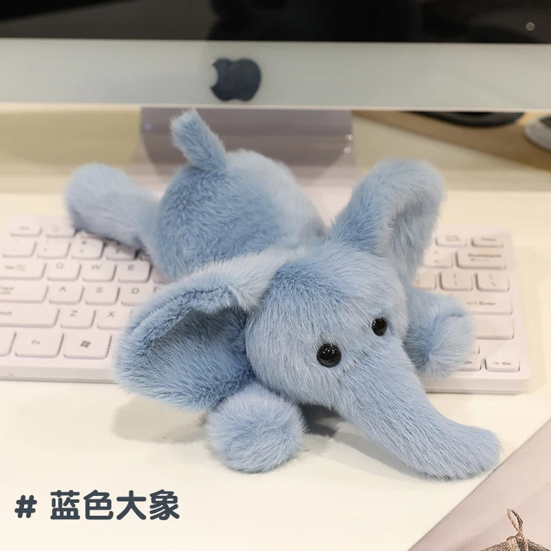 Petit Doudou Éléphant Bleu - vue 3