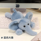 Petit Doudou Éléphant Bleu - vue 3