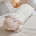 Coussin Mouton Peluche Fourrure Bouclé - vue 10