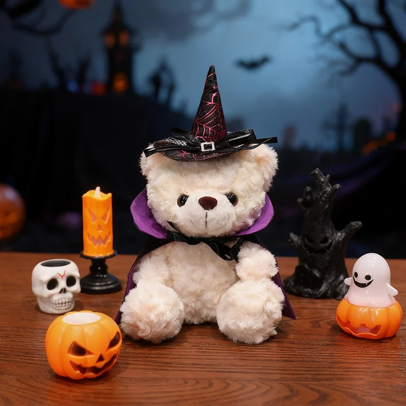 Peluche Ours Blanc Halloween - vue 3