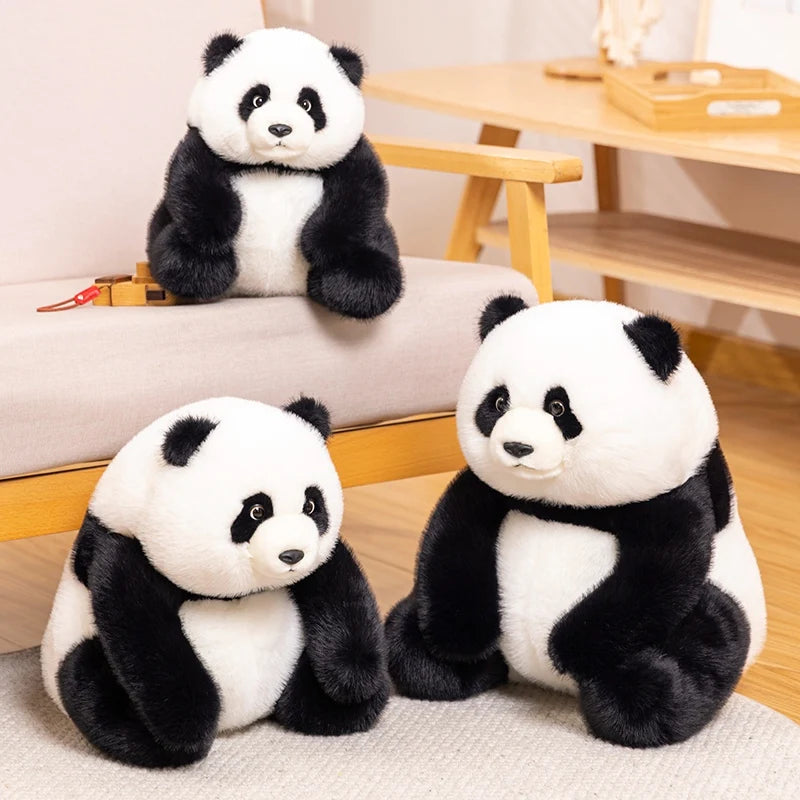 Peluche Panda Assis - vue 2