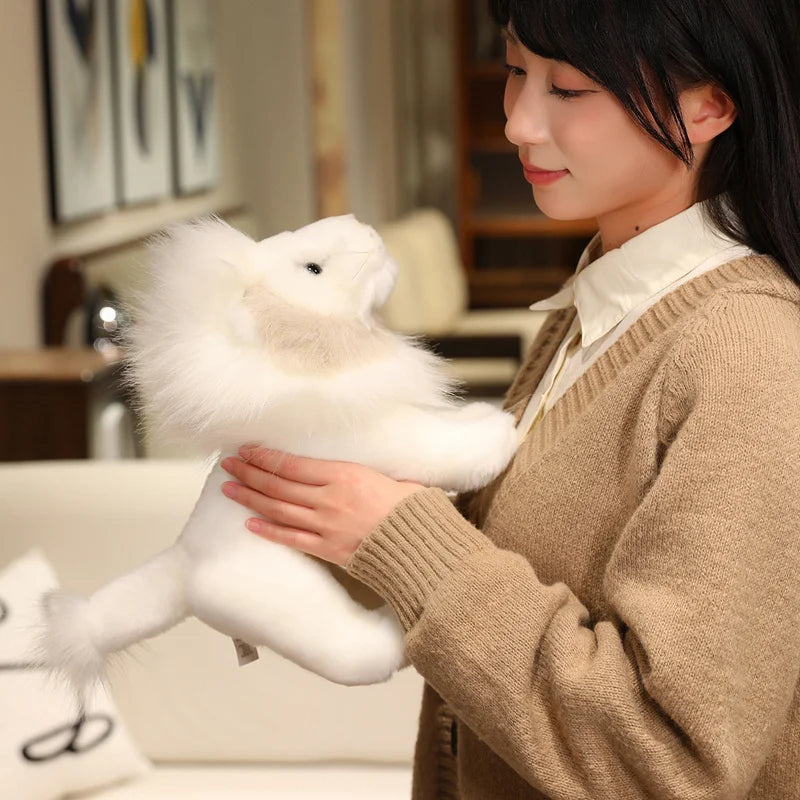 Peluche Lion Blanc - vue 3