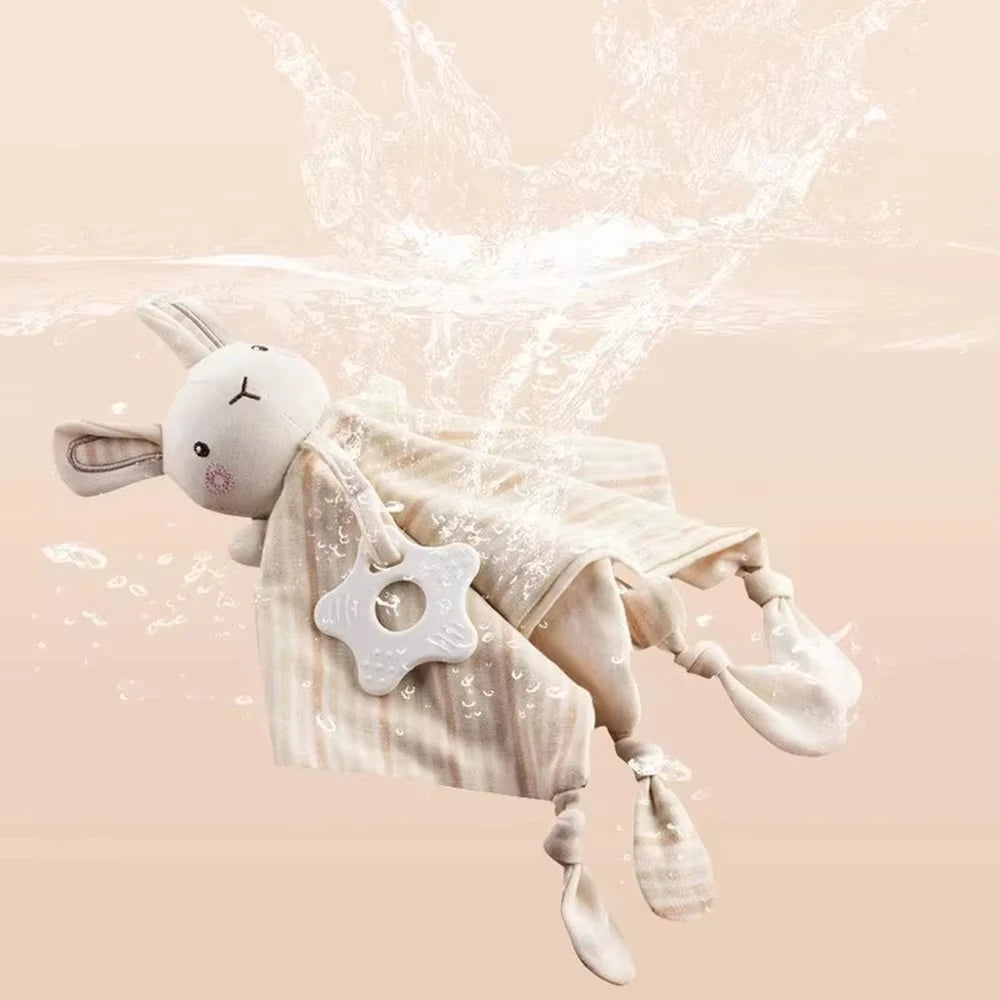Doudou Hochet Carrer - Beige Classique - vue 4