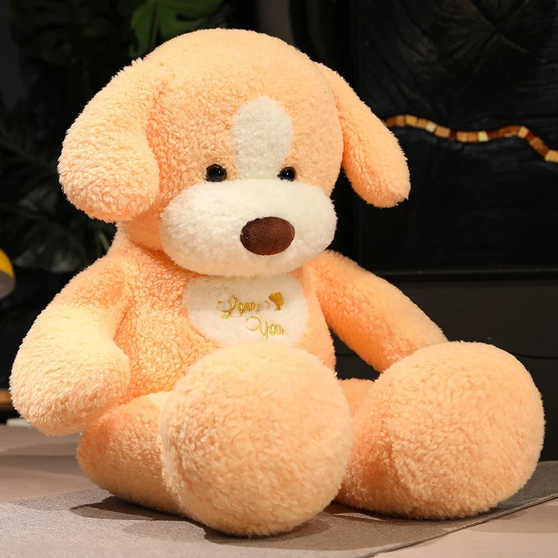 Peluche Chien Orange - vue 2