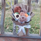 Peluche Capybara en Bouquet de Fleurs - vue 4