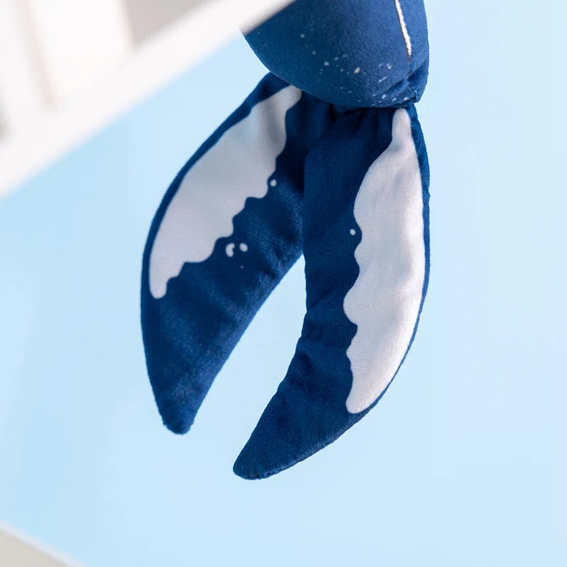 Grande Peluche Baleine Bleu - vue 2