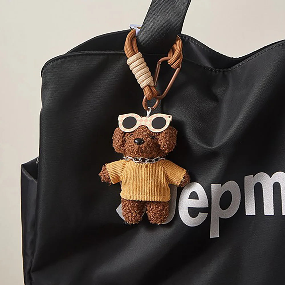 Chien Peluche Pendentif - vue 2