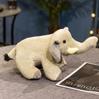 Peluche Éléphant Gris 35 Cm - vue 7
