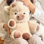 Peluche Vache Highland Mignonne - vue 5