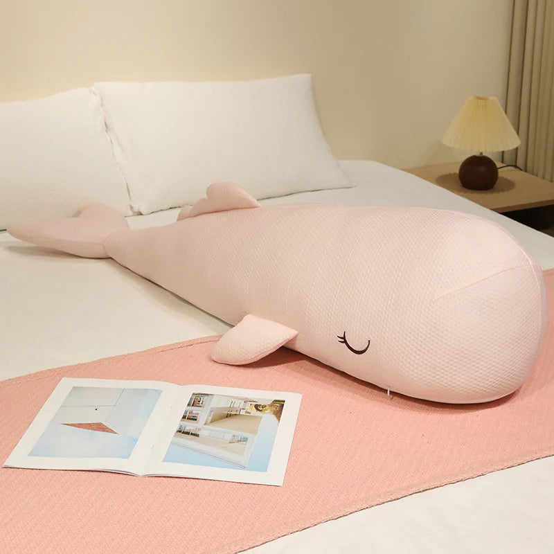 Peluche Baleine Rose Géante - vue 2