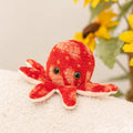 Doudou Pieuvre Rouge Aimanté - vue 2