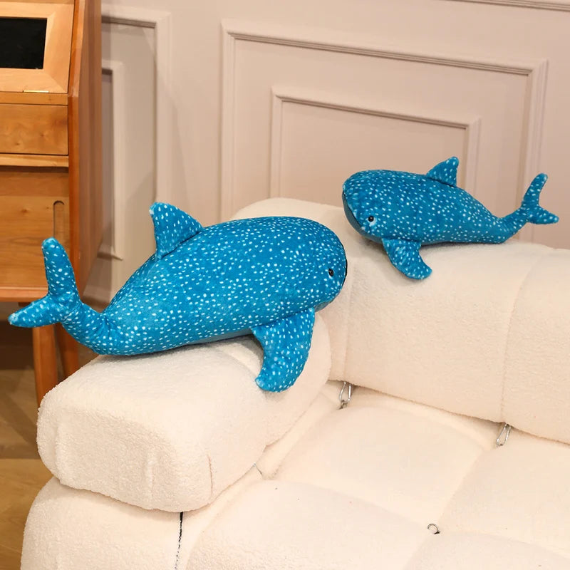 Peluche Baleine Bleu Tacheté - vue 4