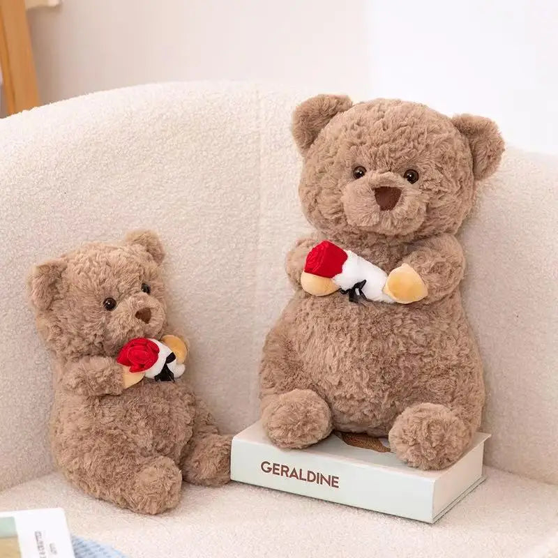 Ours en Peluche avec Fleurs - vue 6