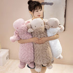 Coussin Mouton Peluche Fourrure Bouclé - vue 3