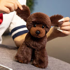 Peluche Caniche Marron - vue 2