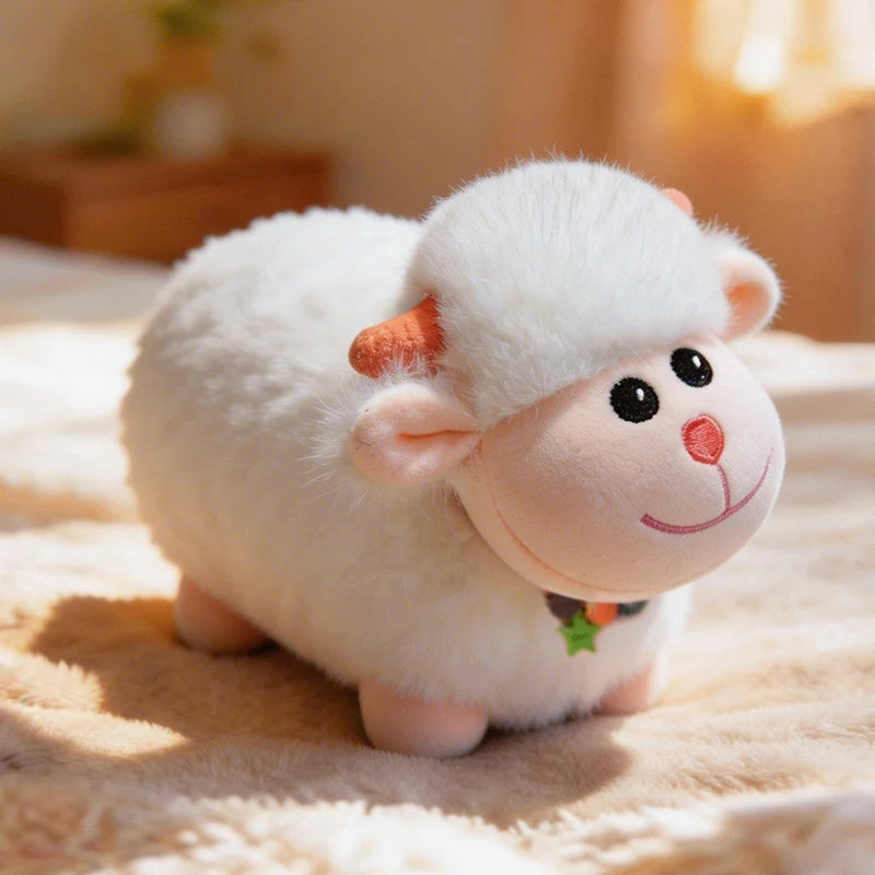 Peluche Mouton Souriant - 25 Cm - vue 4