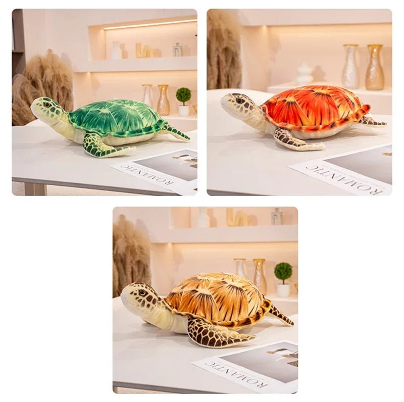 Petite Peluche de Tortue de Mer - vue 2