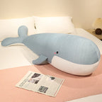 Coussin Peluche Baleine en Soie Glacée - vue 5