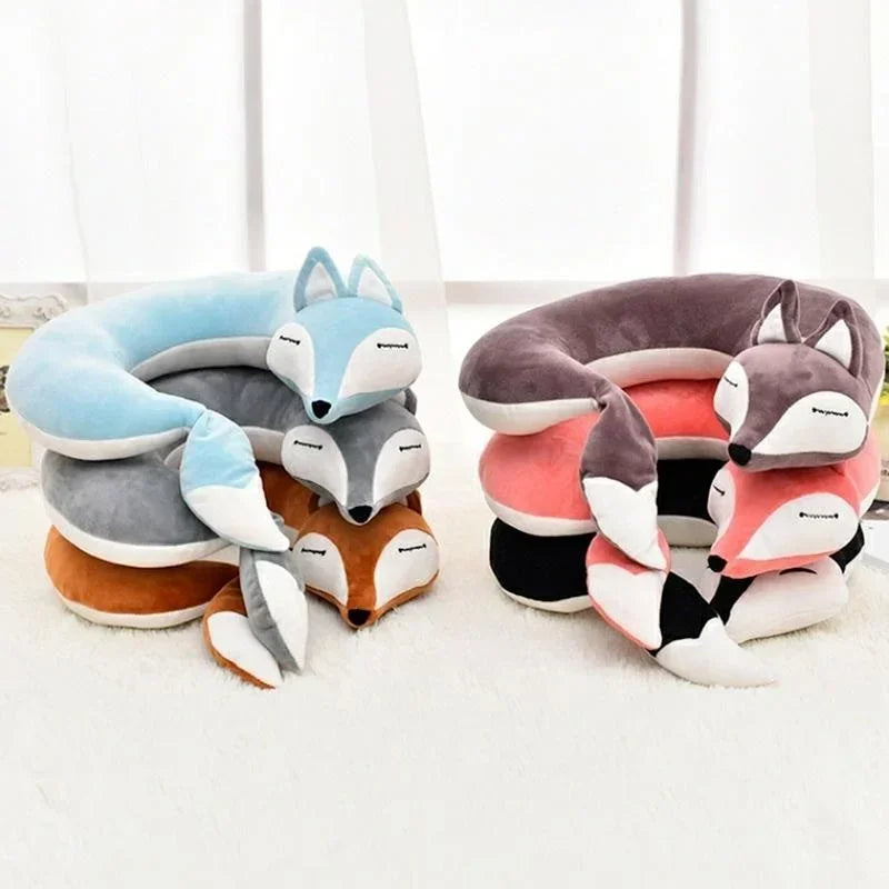 Oreiller Rond Renard - Multiples Couleurs - vue 2