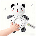 Anneau de Dentition en Peluche Noir et Blanc - Panda - vue 2
