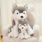 Peluche Husky Blanc - vue 6