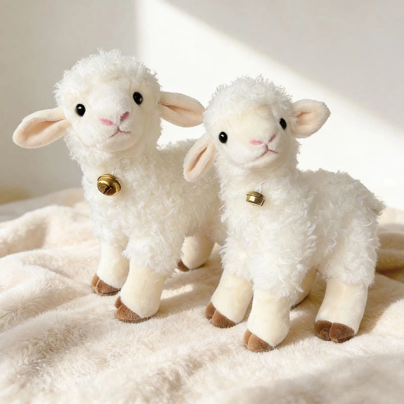 Peluche Agneau Blanc - vue 2