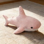 Doudou Requin Rose - 40 Cm - vue 2