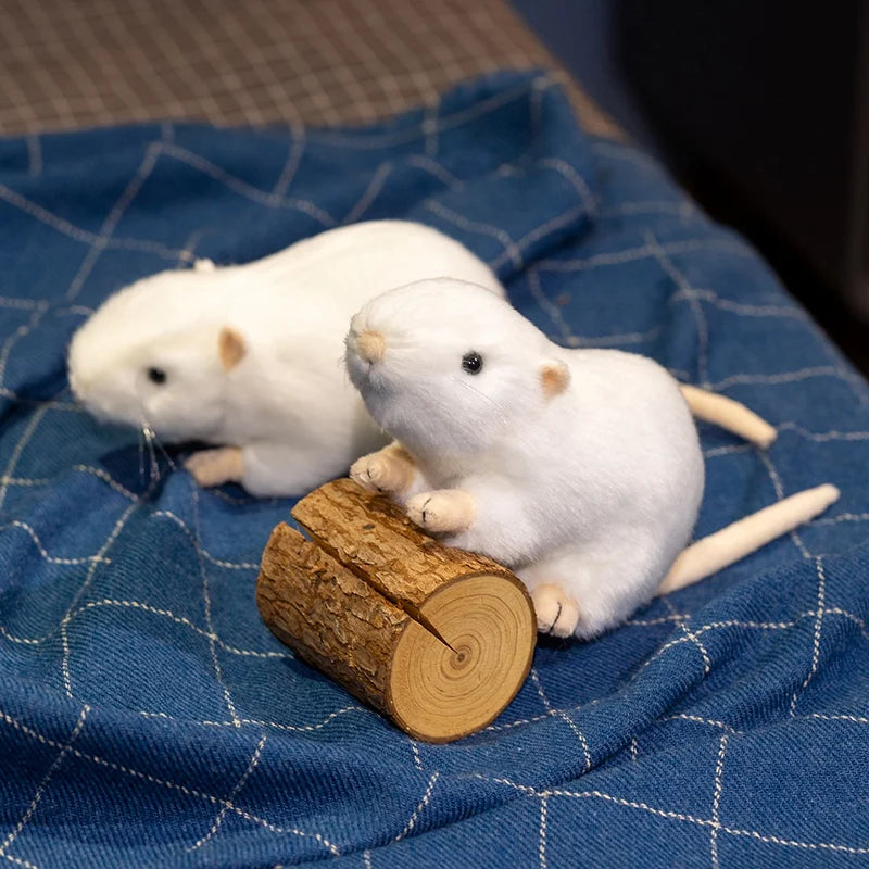 Peluche Mimi Souris Blanche - vue 2
