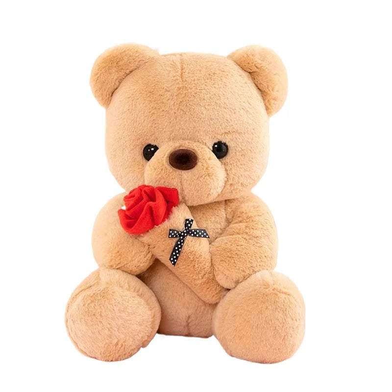 Ours en Peluche avec des Roses