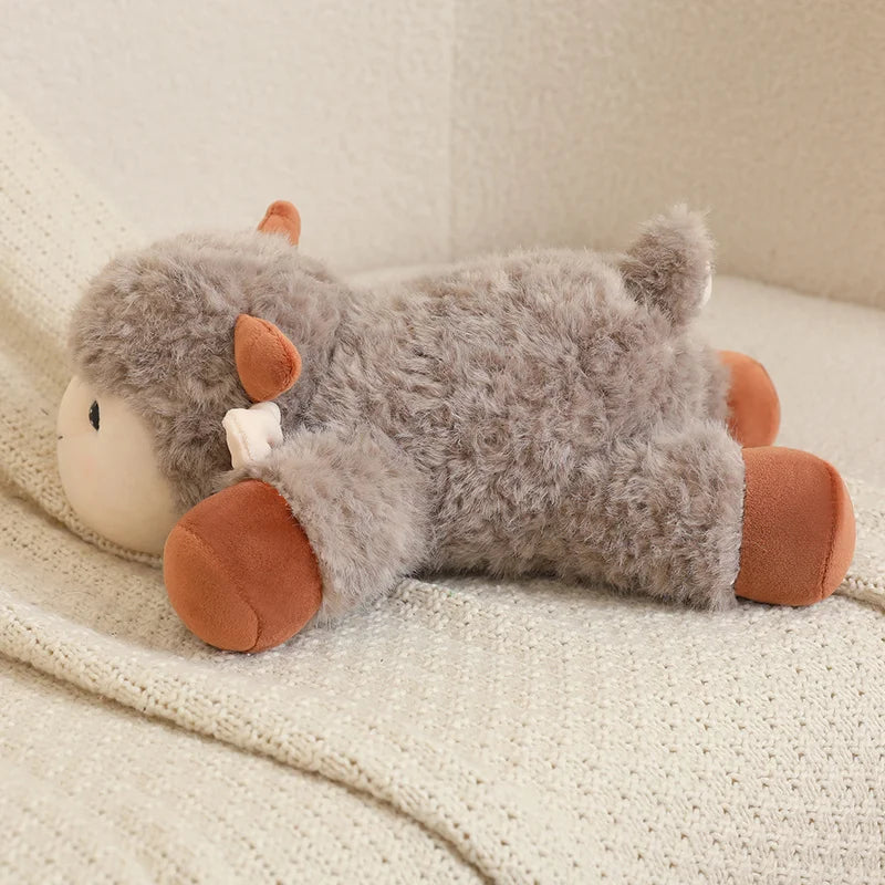 Doudou Mouton Couché - Doux et Mignon - vue 7