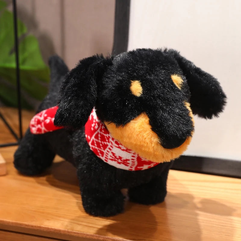 Peluche Teckel Noir - vue 2