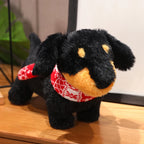 Peluche Teckel Noir - vue 2