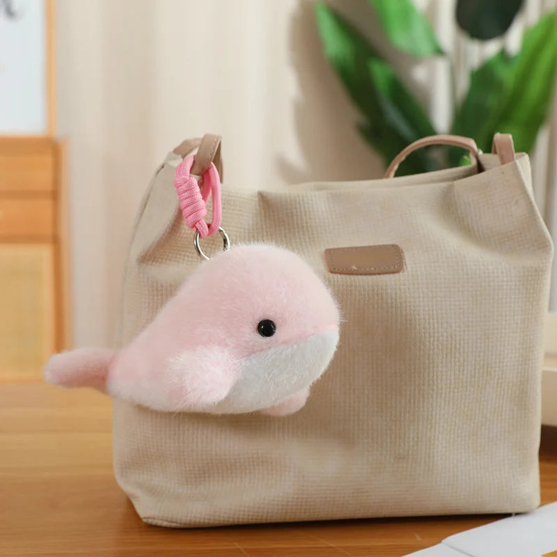 Pendentif Baleine en Peluche - vue 2