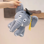 Peluche Éléphant avec Chapeau Écolier - vue 3