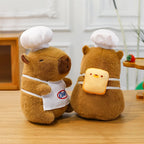Peluche Capybara Cuistot - 25cm - vue 3