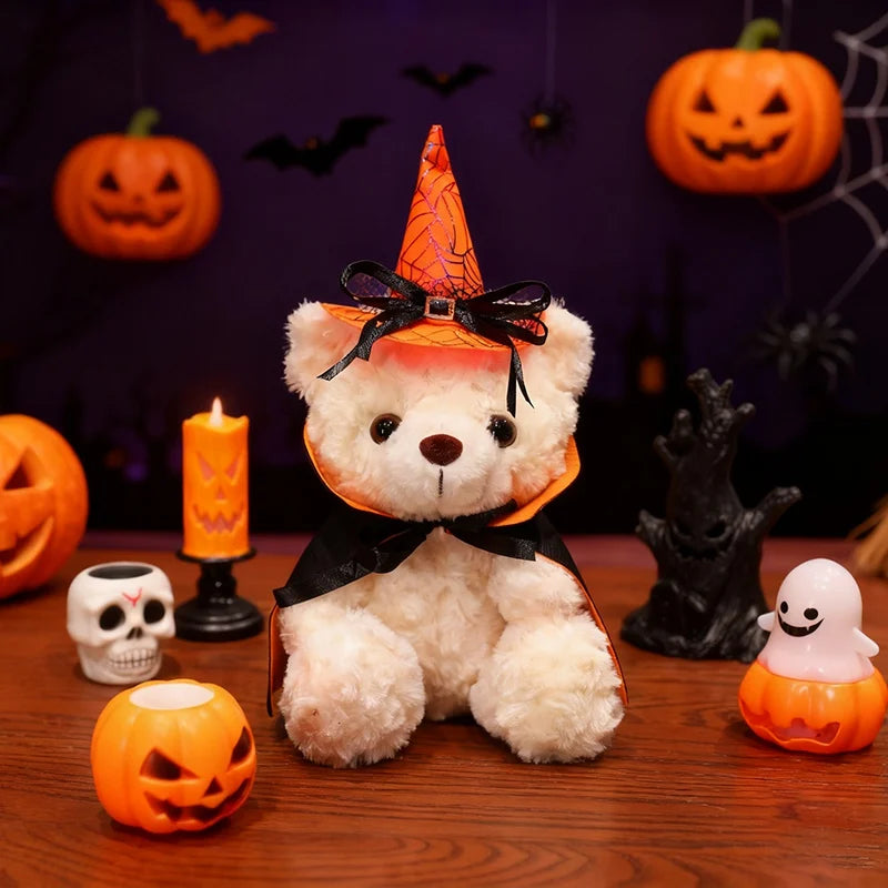 Peluche Ours Blanc Halloween - vue 2