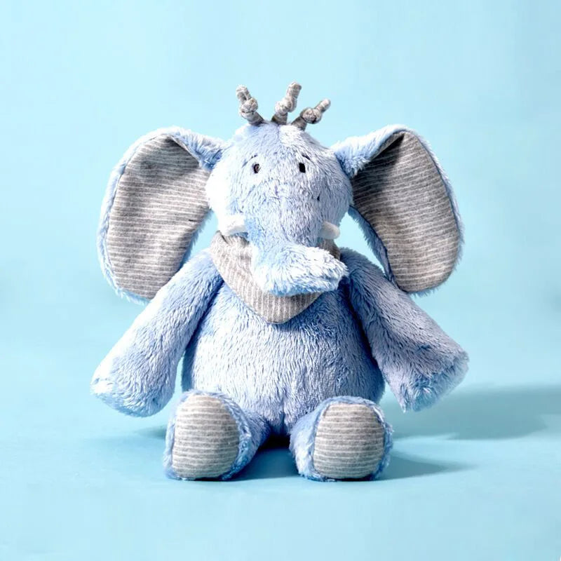 Peluche Éléphant Bleu Mignon - vue 2