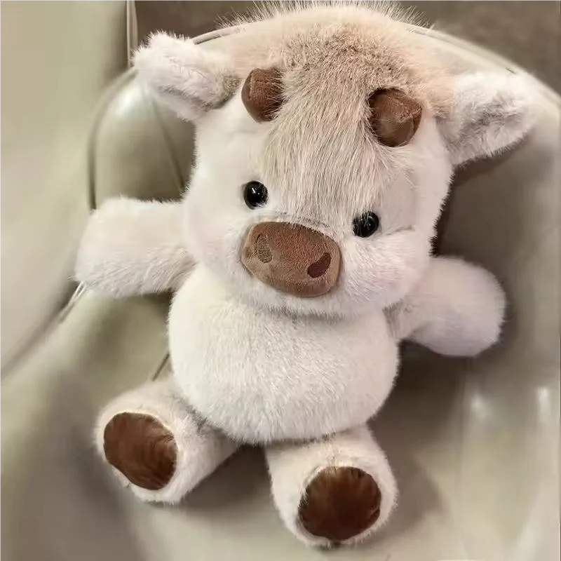 Peluche Vache Highland Mignonne - vue 4