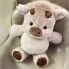 Peluche Vache Highland Mignonne - vue 4