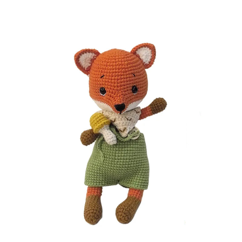 Doudou Renard Habillé en Crochet - vue 5