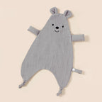 Doudou Plat Ourson en Coton - Multiples Couleurs - vue 18